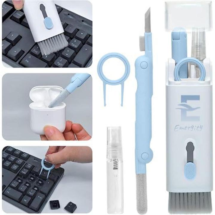 7-in-1 keyboard and earbuds cleaner